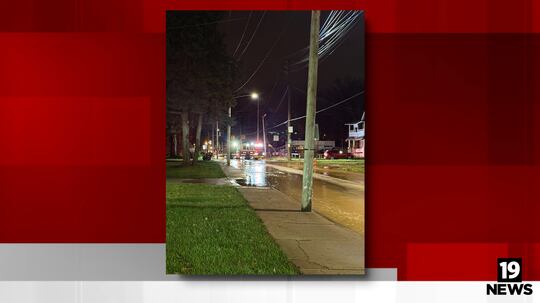 Massive water main break on Cleveland’s east side 2 Water main break