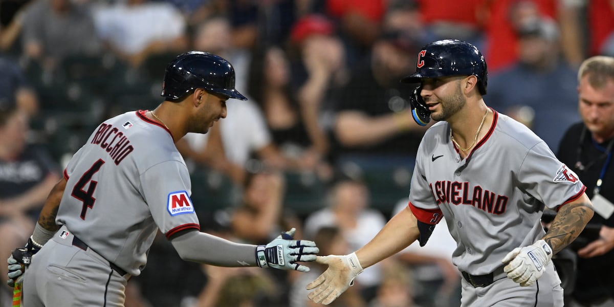 Kayfus hits 1st major league homer, Guardians beat White Sox 3-1 for 5th straight win