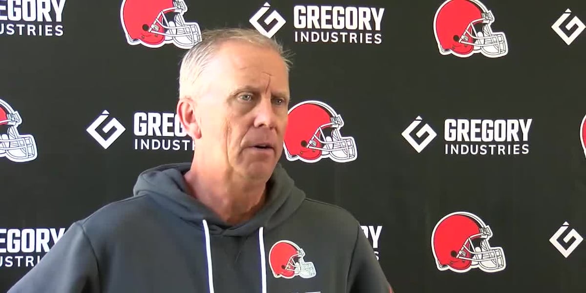 Todd Monken speaks ahead the Browns and Jaguars matchup in week 1