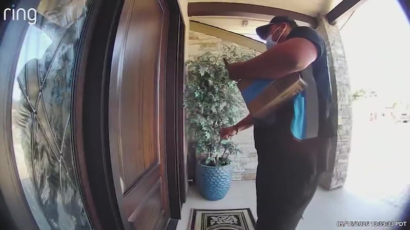 A fake delivery driver helped thieves steal tens of thousands of dollars in jewelry from a...