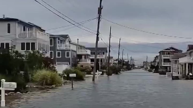 Parts of the East Coast are experiencing flooding as a powerful nor'easter hits....