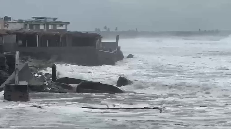 Hurricane Polo brings extreme rainfall and coastal damage to Mexico's Pacific coast. (CNN,...