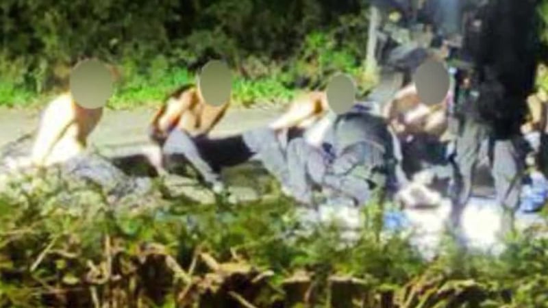 Five men were arrested near an air base used by the U.S. during its war with Iran on suspicion...
