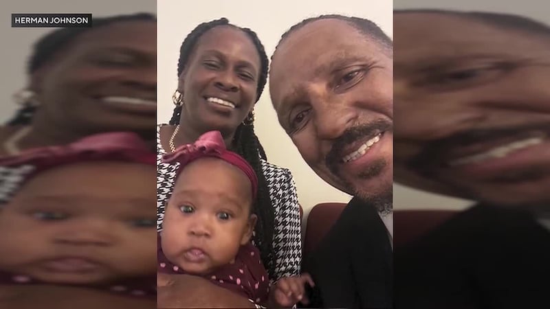 The foster family of a woman who was arrested after police say her baby daughter was found...