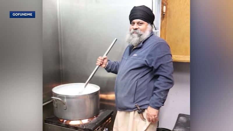 Authorities say the victim was the father of triplets. (KCRA, GOFUNDME, RASLEEN KAUR, GURDWARA...