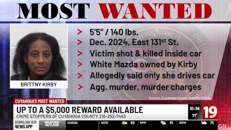 WANTED: Cleveland woman wanted on multiple charges including aggravated murder